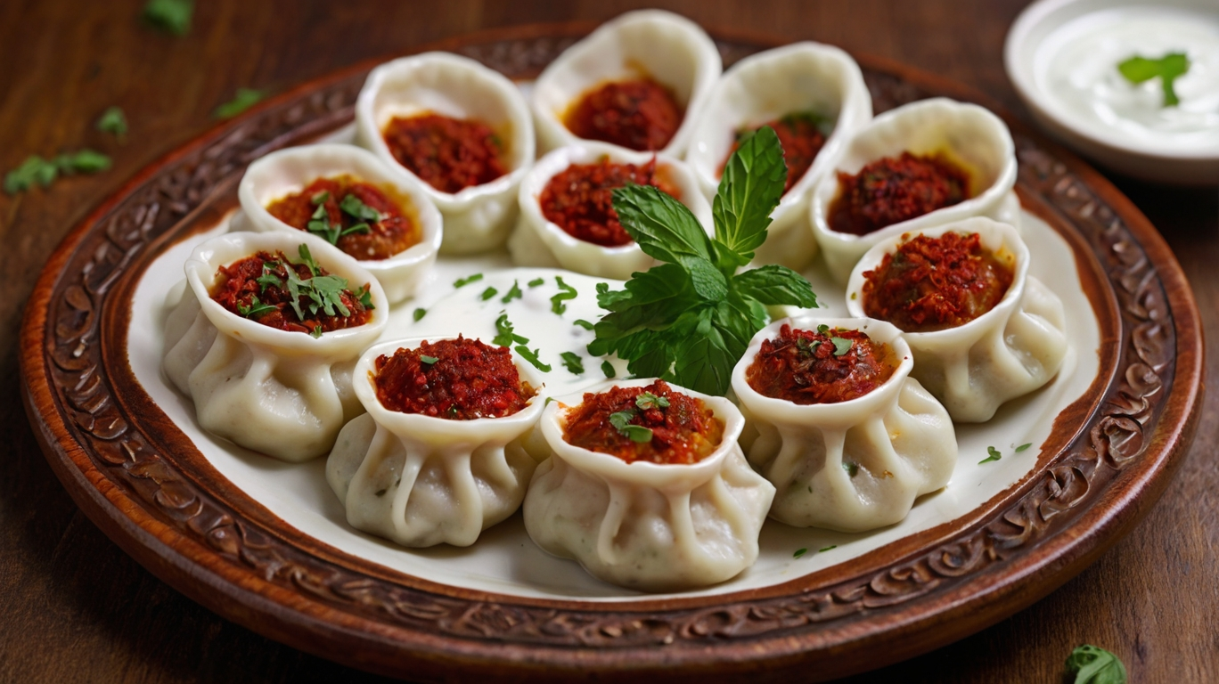 Türkische Manti mit würzigem Lamm & Joghurtdip – Proteinreich & Köstlich!