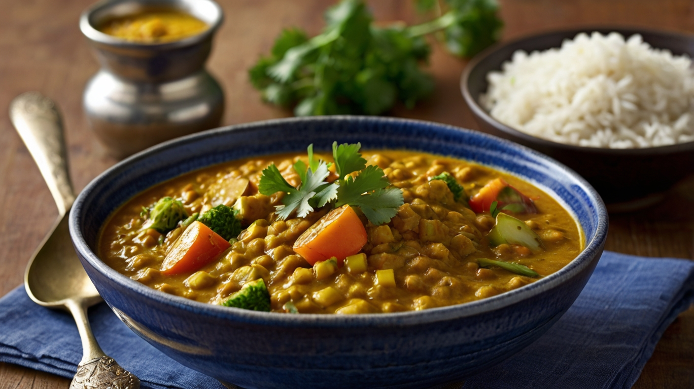 Cremiges Linsencurry mit Kokosmilch – Schnell & Proteinreich